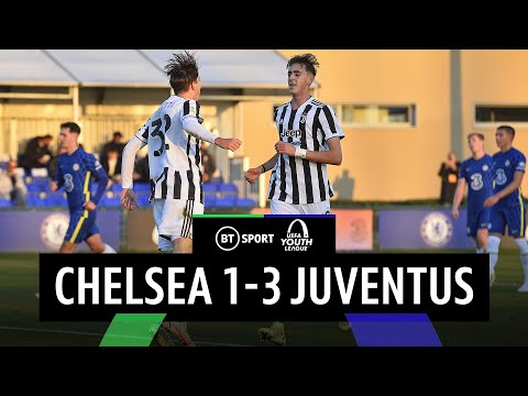 Chelsea U19 vs Juventus U19 (1-3) | Blues face nervy group finale | UEFA Youth League Highlights