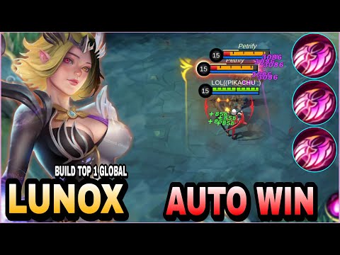 Lunox Best Build 2023 - Insane Damage - Build Top 1 Global Lunox ~ MLBB