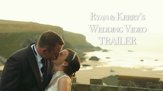 Bedruthan Hotel Wedding Video Ryan & Kerry