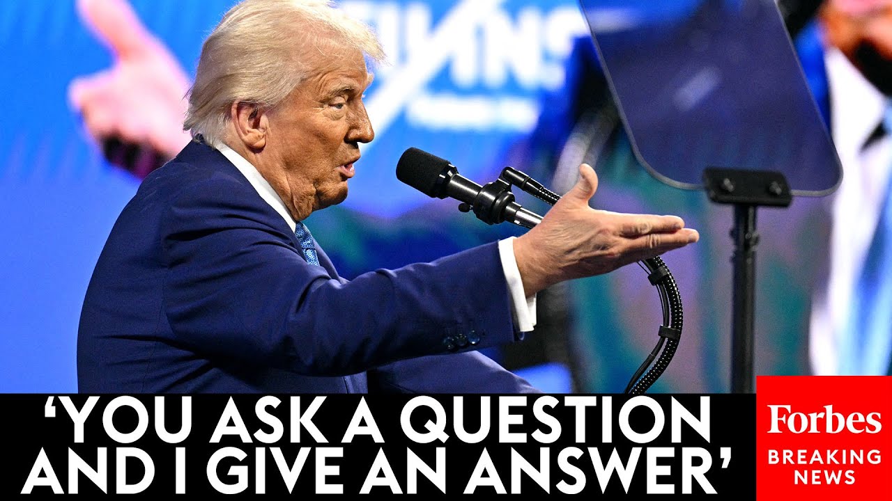 BREAKING NEWS: Trump Takes Multiple Questions At FII Institute’s PRIORITY Summit In Miami, Florida