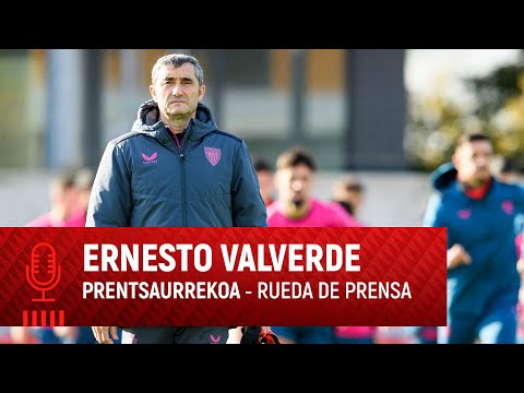 Imagen de portada del video 🎙️ Ernesto Valverde | pre Athletic Club-Atlético de Madrid I J17 LaLiga 2023-24
