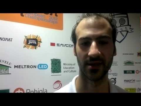 EICC2012 Simon Rösner GER:"I try to play as good as I can"