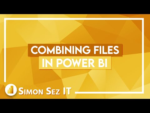 Power BI Tutorial Import Files from a Folder into Power BI Desktop