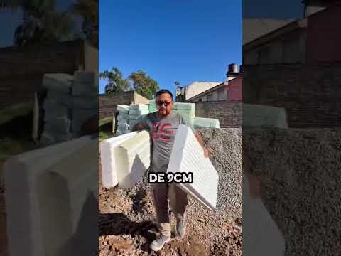 LADRILLO DE TELGOPOR PARA TU LOSA #corralon