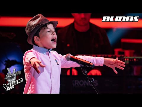 Frank Sinatra - New York, New York (Tyler) | Blind Auditions | The Voice Kids 2022