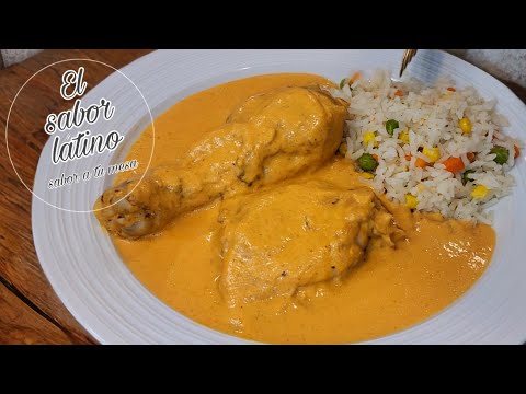 🔴¡Pollo en Crema de Chipotle! 💥Receta fácil -El  sabor latino