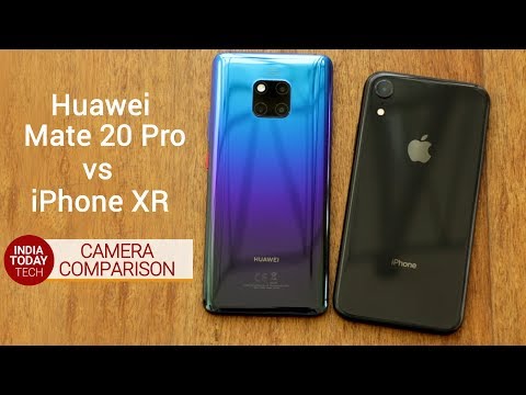 iPhone XR vs Mate 20 Pro camera comparison