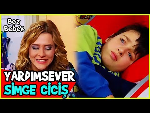 SİMGE, ÇOCUKLARA KENDİNİ SEVDİRMEYE ÇALIŞIYOR - Bez Bebek 93. Bölüm