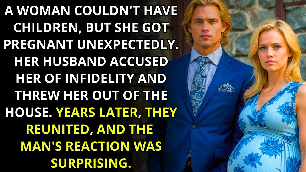 SHE WAS KICKED OUT OF THE HOUSE PREGNANT. THE HUSBAND'S REACTION WHEN HE SAW HER YEARS LATER WAS...