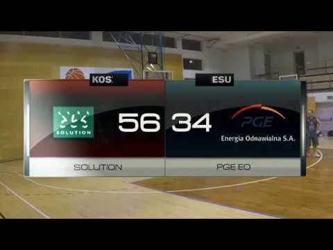 Solution vs PGE EO - VI kolejka - Warszawa - Koszykarska Liga Biznesu