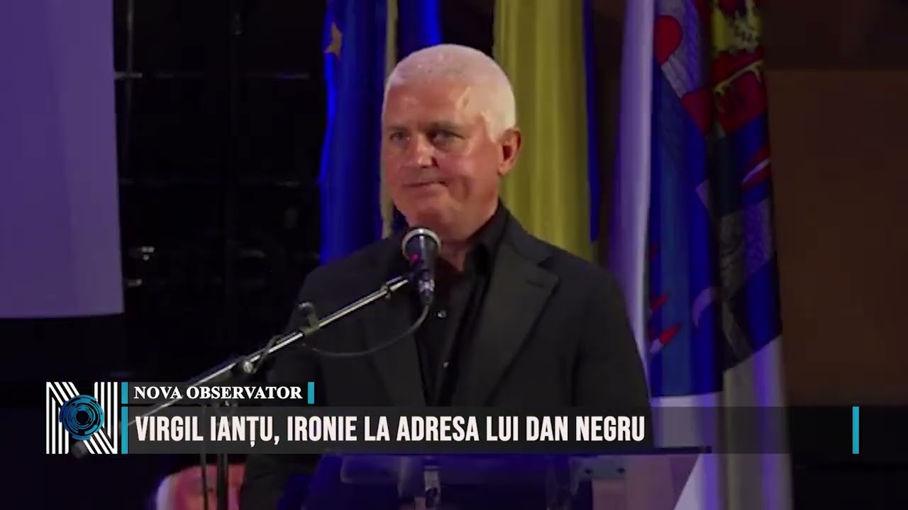 Virgil Ianțu, ironie la adresa lui Dan Negru