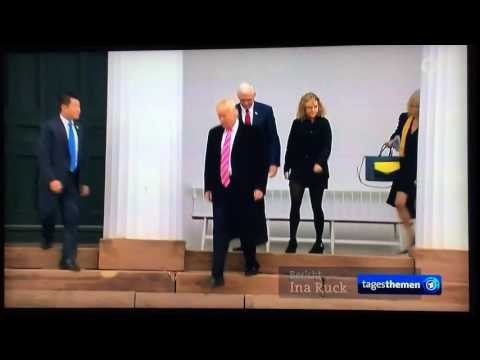Donald Trump Handshake Fail