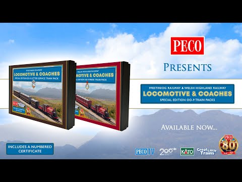 PECO presents...The NEW Ffestiniog & Welsh Highland Railway Train Packs