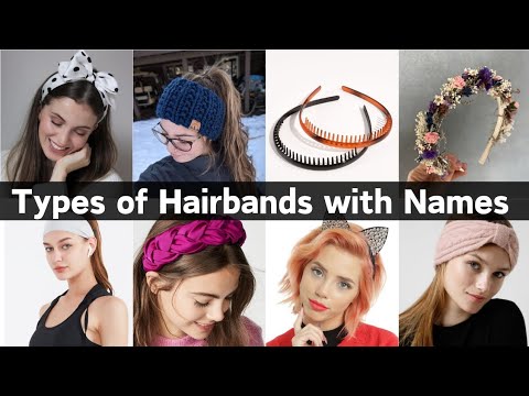 Types of Hairbands/Headbands with Names