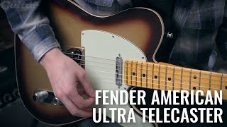 Video thumbnail for The American Ultra Telecaster is Fender's most advanced Tele yet! | Guitar.com by Guitar