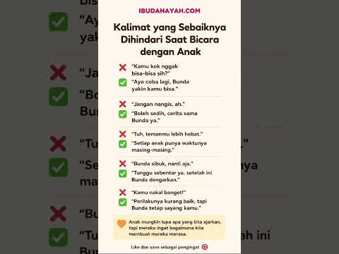 Kalimat yang Sebaiknya Dihindari Saat Bicara dengan Anak — dan Gantinya Apa | #ibudanayah