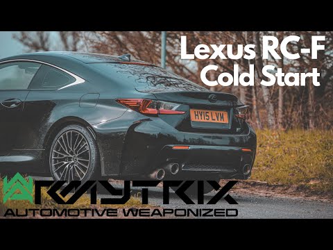 Lexus RC-F Cold Start | @ARMYTRIX Exhaust | 5.0 V8 | @BlackPanthaa
