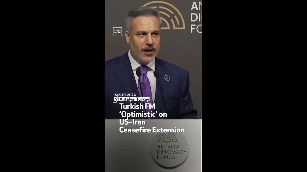 Video | Turkish FM ‘Optimistic’ on US-Iran Ceasefire Extension