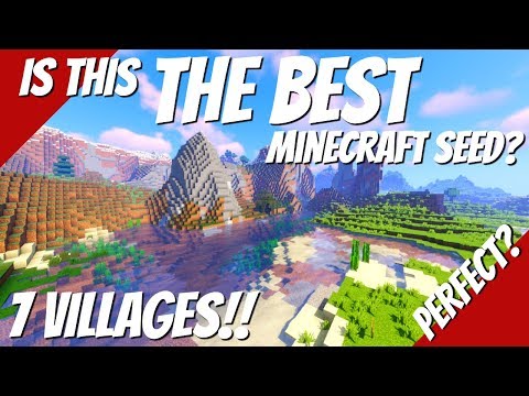 Ultimate Minecraft Seed: 7 Villages & Stunning Biomes