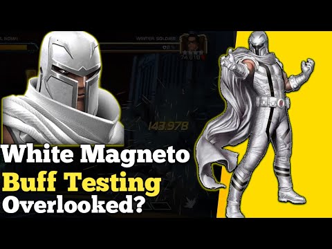 Magneto Marvel Now (White Magneto) Is Insane! Overlooked? 6* Rank 2 White Magneto Gameplay!