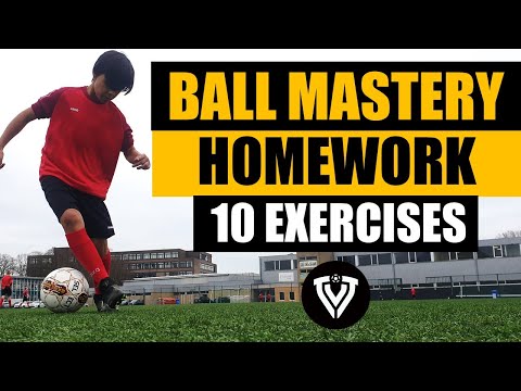 Ball Mastery Homework | 10 Exercises | Football Training | Thomas Vlaminck