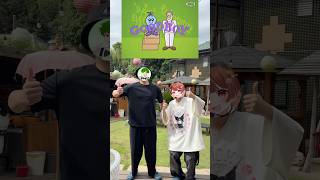 【コラボ】実写で「グッボイくん」やってみた【なんで怖い人に唾をかけてるの？／よろずや／さんど。】 #歌ってみた #shorts