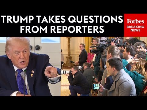 BREAKING NEWS: President Trump Takes Questions From Reporters About Minnesota, Venezuela, And More