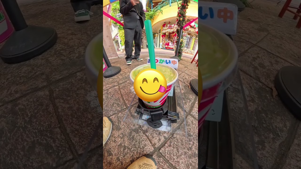 ラジコンだけで「ゴーヤースムージー」買いに行ける？【RC shopping】Buying "Bitter melon smoothie" with RC CAR🚗