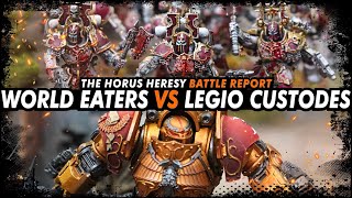 Download lagu World Eaters vs Legio Custodes - The Horus Heresy (Battle Report) mp3