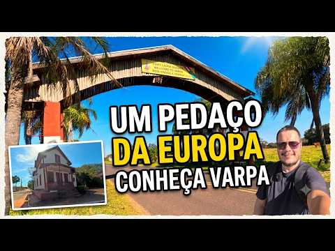 Descobri um distrito europeu escondido no interior de São Paulo!