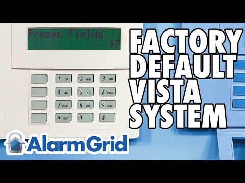 Honeywell VISTA System: Factory Defaulting