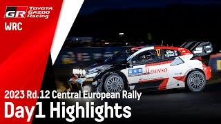 TGR-WRT 2023 Central European Rally - Day 1 highlights