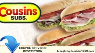 Cousins Subs Coupons