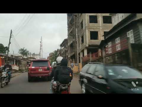 FREETOWN,SIERRA LEONE 🇸🇱! BIKE RIDE FROM RAILWAY LINE TO BARBARDORIE JUNCTION.