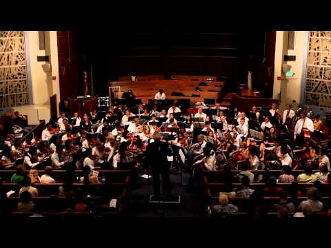Simple Symphony for String Orchestra, I. Boisterous Bourrée, B. Britten, LASYO 2014 08 09