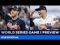 Former MLB GM on Braves vs Astros World Series Game 1 | FULL Preview | CBS Sports HQ