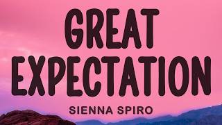 Download lagu SIENNA SPIRO - Great Expectation (Lyrics) mp3