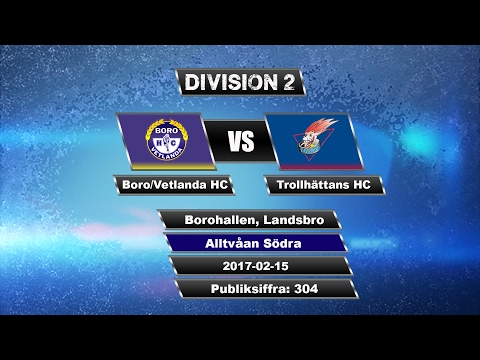 Boro/Vetlanda HC vs Trollhättans HC - Highlights, Alltvåan
