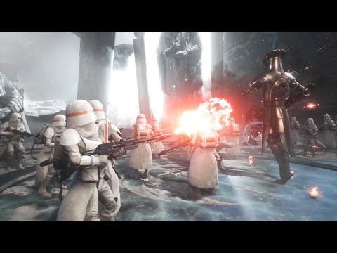 Flame Troopers VS Tomb Guardians | Star Wars Jedi : Fallen Order | NPC Battle
