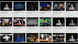Download lagu Download Mp3 21 Savage ft J Cole a lot Music Song Hits 2019 j cole middle child 8d audio mp3