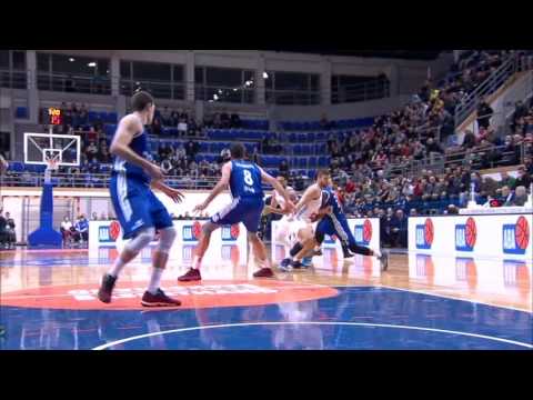 Ante Gospić uses his minutes to make a powerful slam (Mornar - Cibona, 27.12.2016)