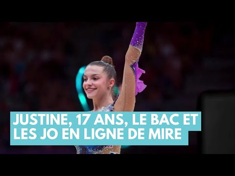 Justine, 17 ans, le bac et les JO en ligne de mire - La Maison des maternelles #LMDM