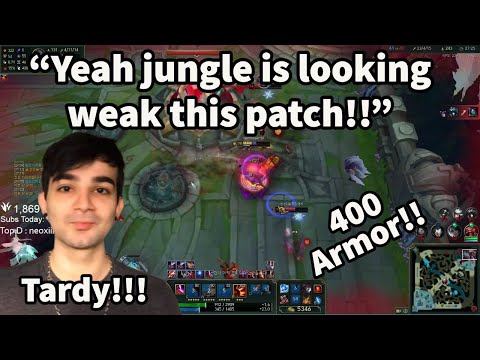 Tarzaned Is Smurfing On Korean SoloQ With TANK Graves