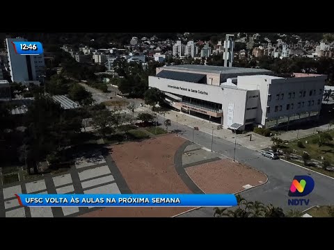 UFSC volta às aulas na próxima semana