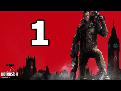 Wolfenstein: The New Order Walkthrough Part 1 - No Commentary Playthrough (PS4/Xbox One)