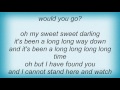 Jane Siberry - Would You Go Lyrics