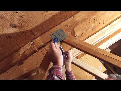 Attic Truss Repair #01: Damaged Top chord and loose gusset plates