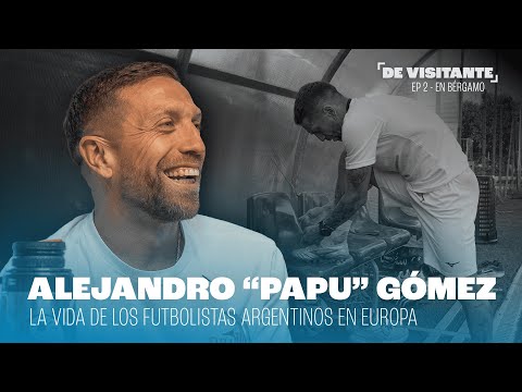 DE VISITANTE #2 | Un DÍA COMPLETO con ALEJANDRO "PAPU" GÓMEZ en ITALIA