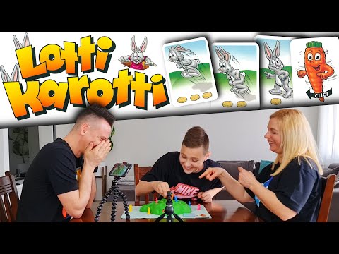 Lotti Karotti társasjáték  - Nézz fel!