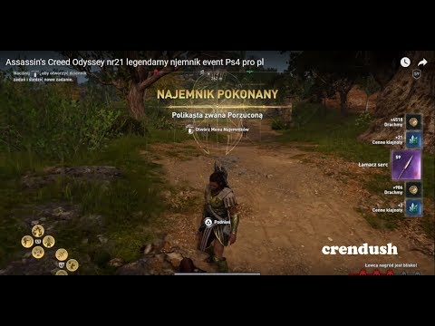 Assassin's Creed Odyssey nr21 legendarny njemnik event Ps4 pro pl